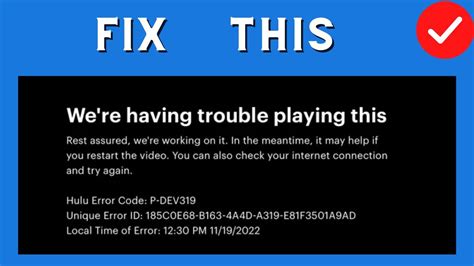 How To Fix We Re Having Trouble Playing This In Hulu Youtube