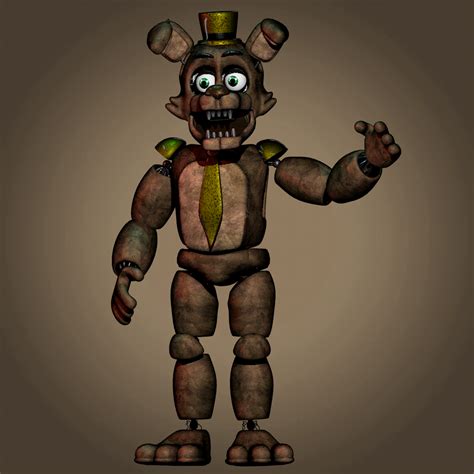 Modelled My Own Fnaf Character Any Ideas For Items Like Mic Or Guitar