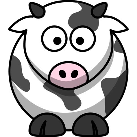 Free Cartoon Cow Clip Art Png Svg Clip Art For Web Download Clip Art