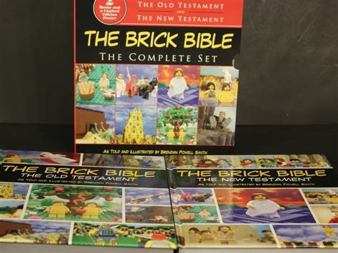 The Brick Bible Set By Brendan Powell Smith New And Old Testament Lego