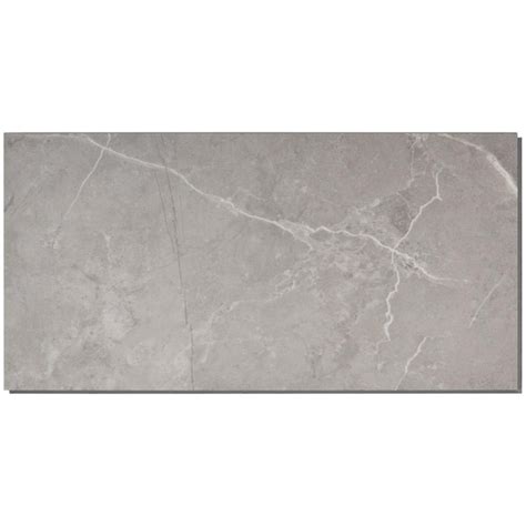 Artmore Tile Dark Beige Gray Stone Look 28 Mil X 12 In W X 24 In L