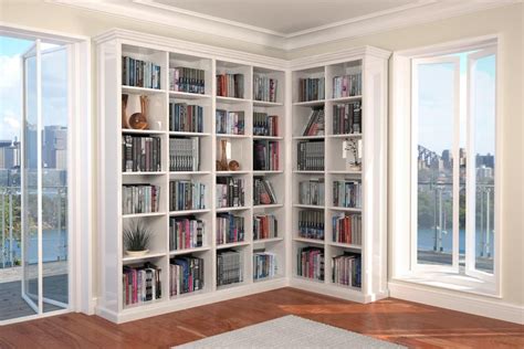 Most popular billy bookcase is almost as well the first bookcase makeover part july we try a corner bracket for the same deepblue hue how to beautify your style to store my. l shaped bookcase - Google Search | Corner bookshelves ...