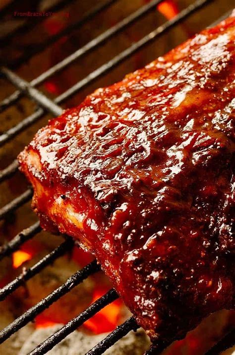 Here's how to create championship style, low & slow, tender and juicy, barbecue ribs on a simple grill. BBQ Pork Ribs Recipe — Dishmaps