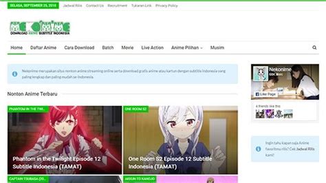 20 Situs Download Anime Sub Indo Gratis Sub Indo Jalantikus