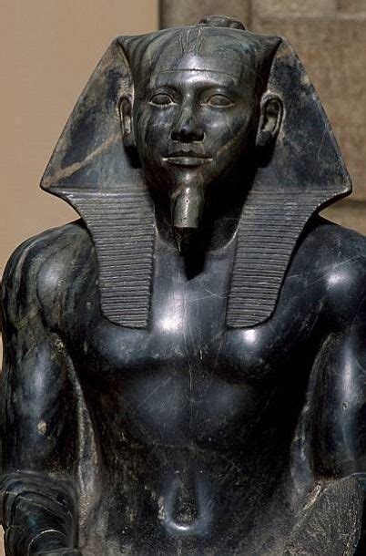 Khafre Enthroned This Perfectly Modeled And Ancient Egypt Art