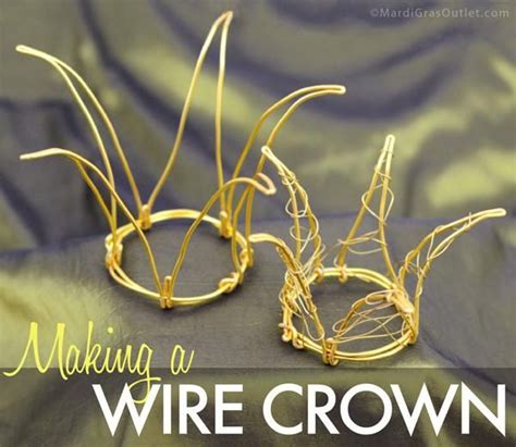 Diy Crown Diy Whimsical Wire Crowns To Celebrate Three Kings Day Diy