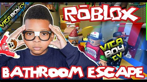 Roblox Escape The Bathroom Obby Vitaboytv Youtube