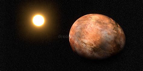 Scorching Hot Hellish Deformed Evaporated Planet Extremely Detailed And Realistic 3d