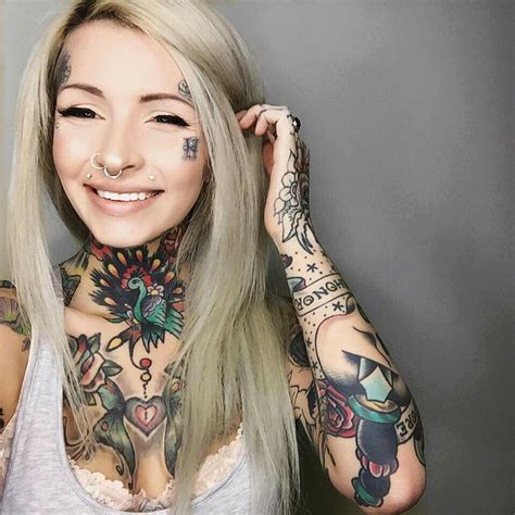 Curaline Grace Meninas Tatuadas Meninas Tatuagem Tatuagem Chique