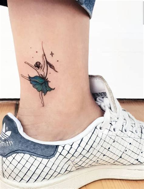 50 Beautiful Small And Colorful Tattoos Doozy List Bailarinas