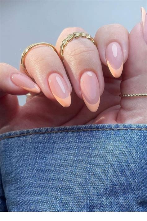 Cute Summer Pastel Nails With Almond Shaped Nails
