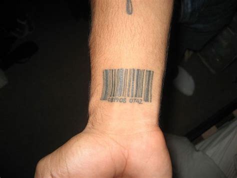 Barcode 27 Strengthening Wrist Tattoos For Guys Tatoo