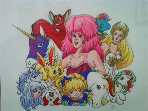 80s girls cartoon art by okamigirl jess girls characters zelda characters fictional characters
