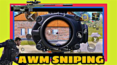 Awm Sniping Pat Se Headshot Sniping Gamplay Pubg Moblie Youtube