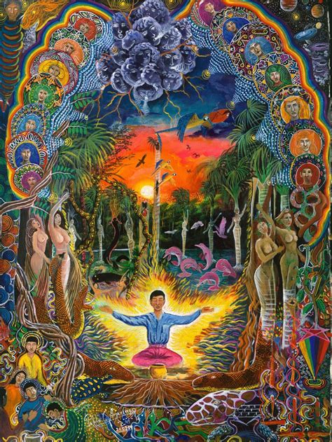 Pablo Amaringo An Interview With The Visionary Ayahuasca Artist