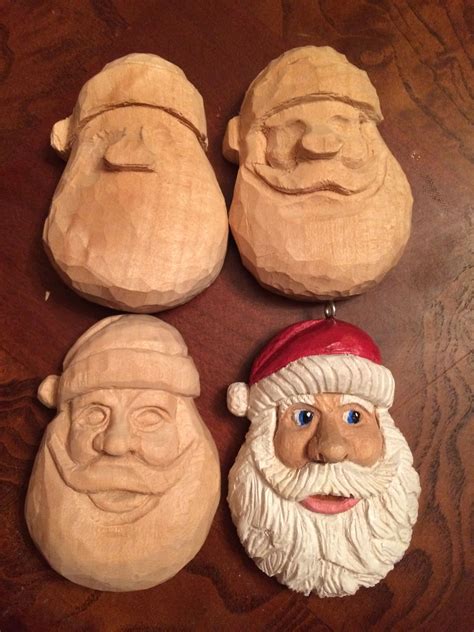 How To Whittle A Santa Simple Wood Carving Wood Carving Patterns