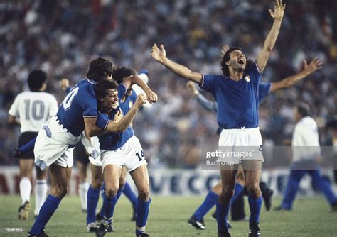 Sport Football 1982 World Cup Final Madrid Spain 11th July Italy