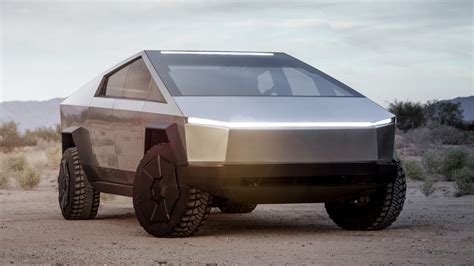 tesla cybertruck is here photos info on the wildest pickup ever revealed tonight
