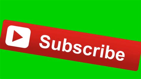 Green Screen Subscriber Green Screen Subscribe Youtube 5915 Best