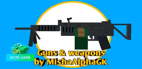Minecraft 3d Guns And Weapon Add On Download And Review Mcpe Game