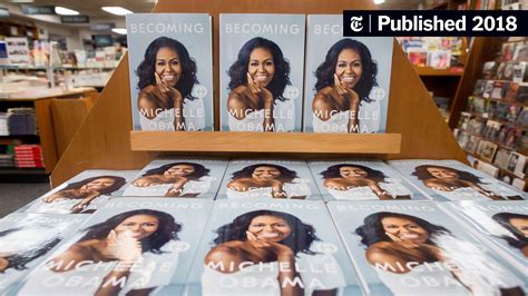 Michelle Obamas ‘becoming Finally Hits Shelves The New York Times
