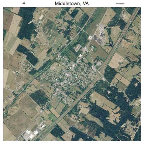 Aerial Photography Map Of Middletown Va Virginia