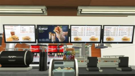 Mcdonalds Restaurant At Romerjon17 Productions Sims 4 Updates