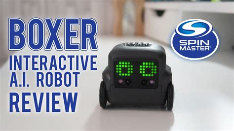 Boxer Interactive Ai Robot Review Mama Geek Youtube