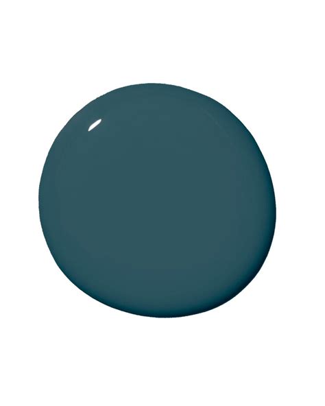 Deep Dive Dark Blue Green Trim Paint Clare Blue
