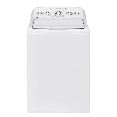 Ge 50 Iec Cu Ft Top Load Washer With Stainless Steel Drum In White