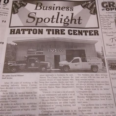Hatton Tire Center | Town Creek AL