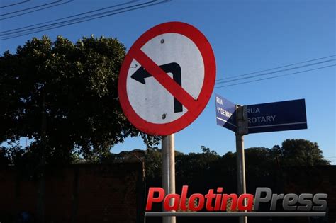 Rua Rotary Passa A Ser Mão única Palotina Press