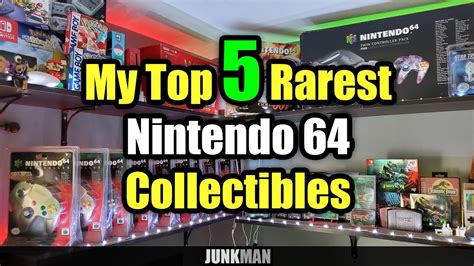 My Top Rarest Nintendo Collectibles Youtube