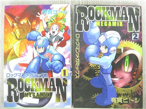 Rockman Megamix Megaman Manga Comic Complete Set Hitoshi Ariga Book