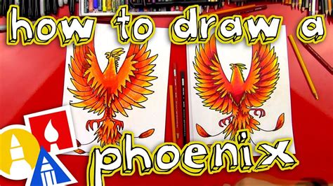 How To Draw A Phoenix Art For Kids Hub Drawings