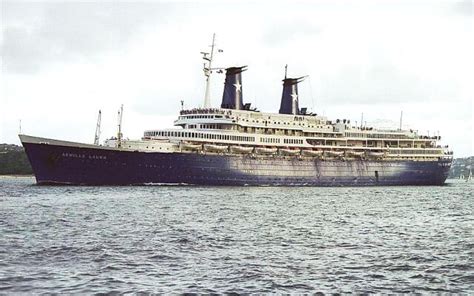 Achille lauro (cruise ship, motor vessel, passenger ship) subscribe to view. Flotta Lauto Lines / StarLauro MS Achile Lauro 1965 to 1994