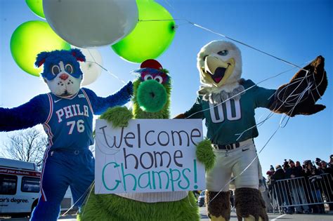 The team was named the 76ers, after the declaration of independence, which was signed in 1776 in philadelphia. The newest member of Philadelphia's mascot family: Phang ...
