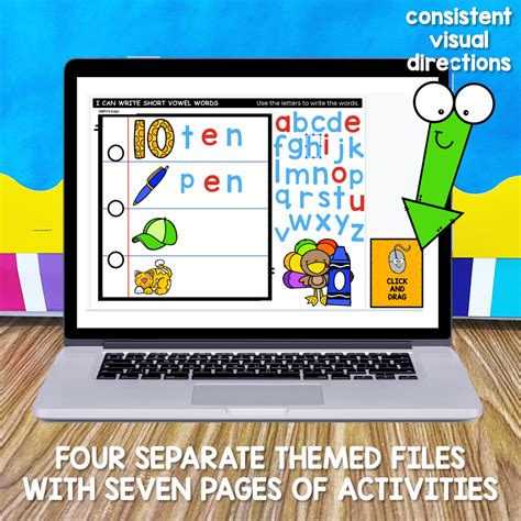 Thanksgiving day is a national holiday celebrated on various dates in canada, the united states, some of the caribbean islands, and liberia. Thanksgiving Digital CVC Word Work Activities for Google ...