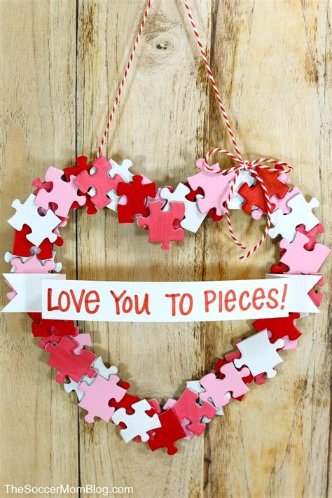 I Love You To Pieces Crafts Activities Teaching Expertise
