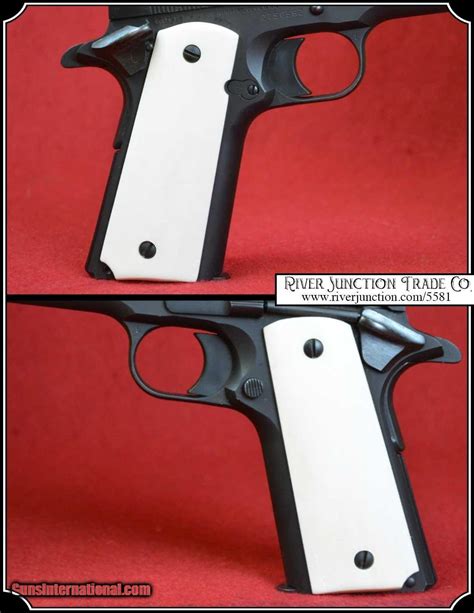 1911 Smooth Bone Grips For Sale