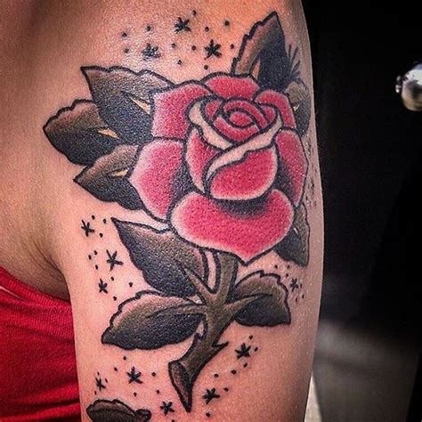 20 Shoulder Rose Tattoo Ideas For You To Try