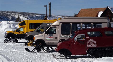 A Snow Coach Tour Is The Best Way To See Yellowstone National Park In