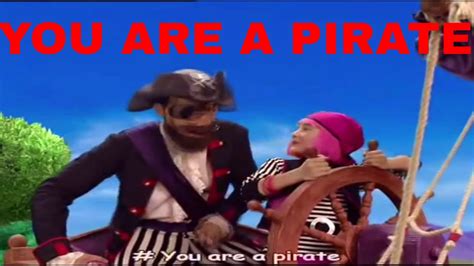 Lazytown You Are A Pirate But Its All In Binary Youtube