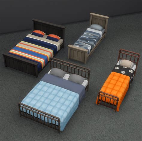 Parenthood Frames And Mattresses Sims 4 Bedroom Sims
