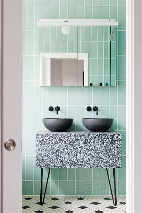 Memphis Design Bathroom Style Inspiration Apartment Therapy