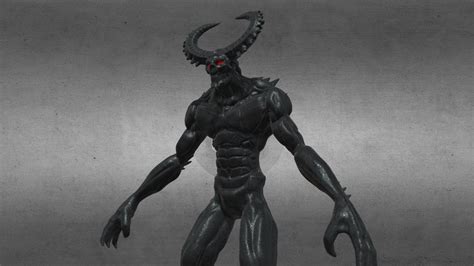 Black Demon Download Free 3d Model By Simonemaccari 46e2b97 Sketchfab