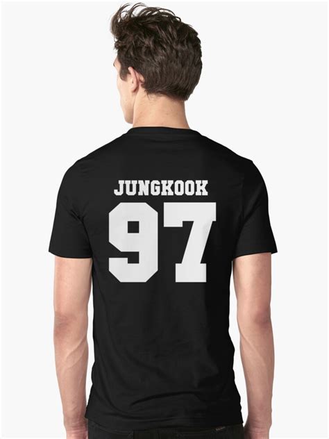 Jungkook 97 Liner Varsity Bts T Shirt By Kpopinfiresme Redbubble