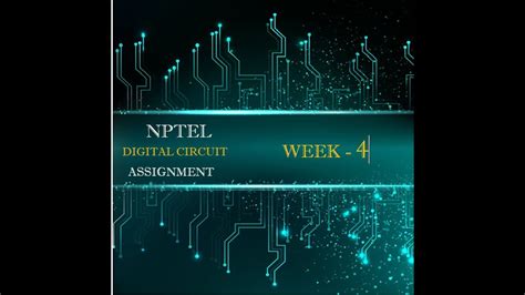 Nptel Digital Circuit Week 4 Assignment Solutions 2020 Youtube