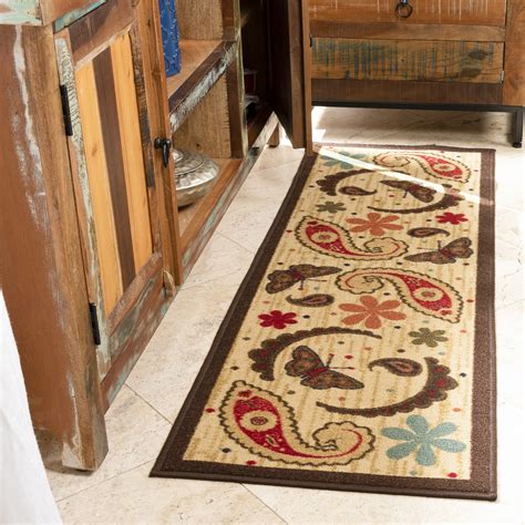 Maybe you would like to learn more about one of these? Ottomanson Sara's Kitchen Paisley Runner Rug - Walmart.com ...