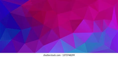 Flat Violet Color Geometric Triangle Wallpaper Stock Vector Royalty